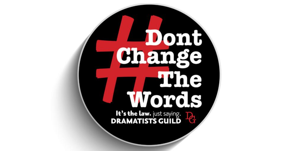 dramatistsguild's tweet image. Want to download your own copy of @lindsayabaire&apos;s &quot;CAN I CHANGE THE WORDS OR MUSIC&quot; play?
Well, now you can! Just click the link below:
dramatistsguild.com/dontchangethew…

#DontChangeTheWords @DramatistsPlayS