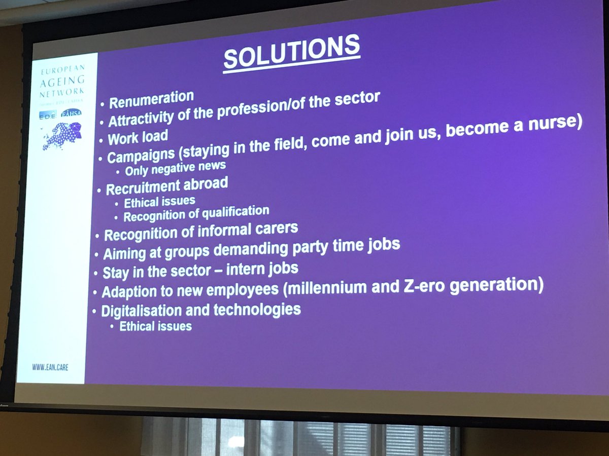vicrayner's tweet photo. Excellent discussion at Global #workforce summit tackling the big (and familiar!) issues affecting #socialcare across the world. Useful presentation from @eahsaeu about challenges and solutions across Europe @GlobalAgeing #thisislongtermcare2019 https://t.co/tRHWHOMYcA