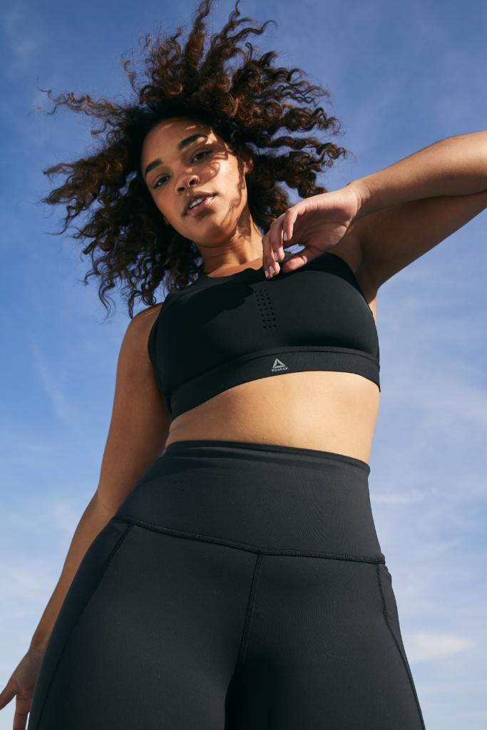 Reebok's tweet photo. Support for every move. Support for every intensity. Support that finally has your back. | Get your #PureMoveBra here: https://t.co/KIGuQ69dM0. https://t.co/RcrQMgcMi8