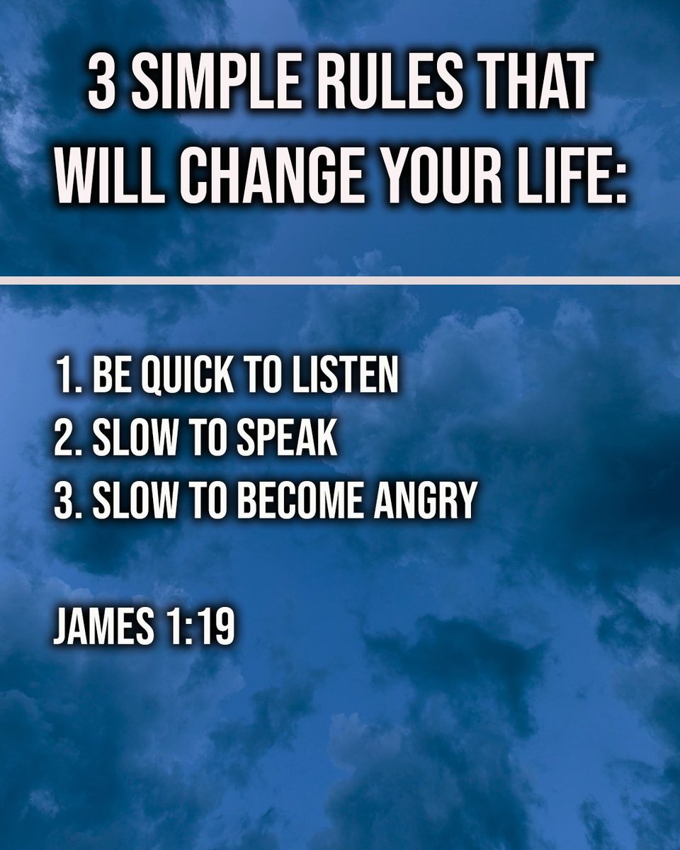 SBCCLINTON's tweet photo. 3 simple rules that will change your life... ⁣⁣⁣

#3SimpleRules https://t.co/PnK9bYGj4U
