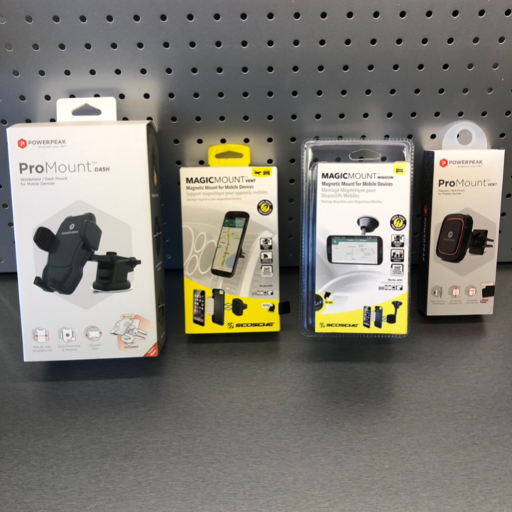 fusionwireless's tweet image. Just some of the many mounts for your car, let’s keep the cup holder for the drinks and not your phone. #att #vehiclemounts #magicmount