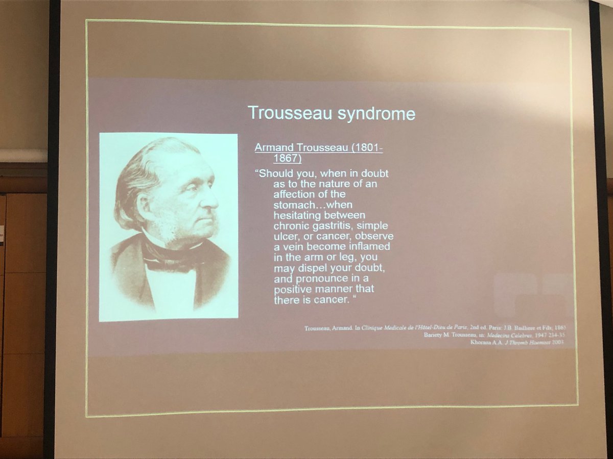 ⁦<a href="/aakonc/">Alok Khorana, MD</a>⁩ speaking at ⁦<a href="/CleClinicMD/">Cleveland Clinic MD</a>⁩ Hospital Medicine Grand Rounds on Cancer-associated VTE. #meded #foamed
