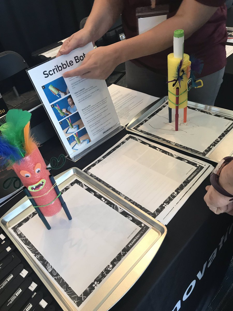 LizReyesAZ's tweet photo. So many cool learning gadgets at the @AZSciTechFest expo this morning! #IdeasforDAYS #STEM #STEMeducation #STEAM https://t.co/6wBMGlyrnJ