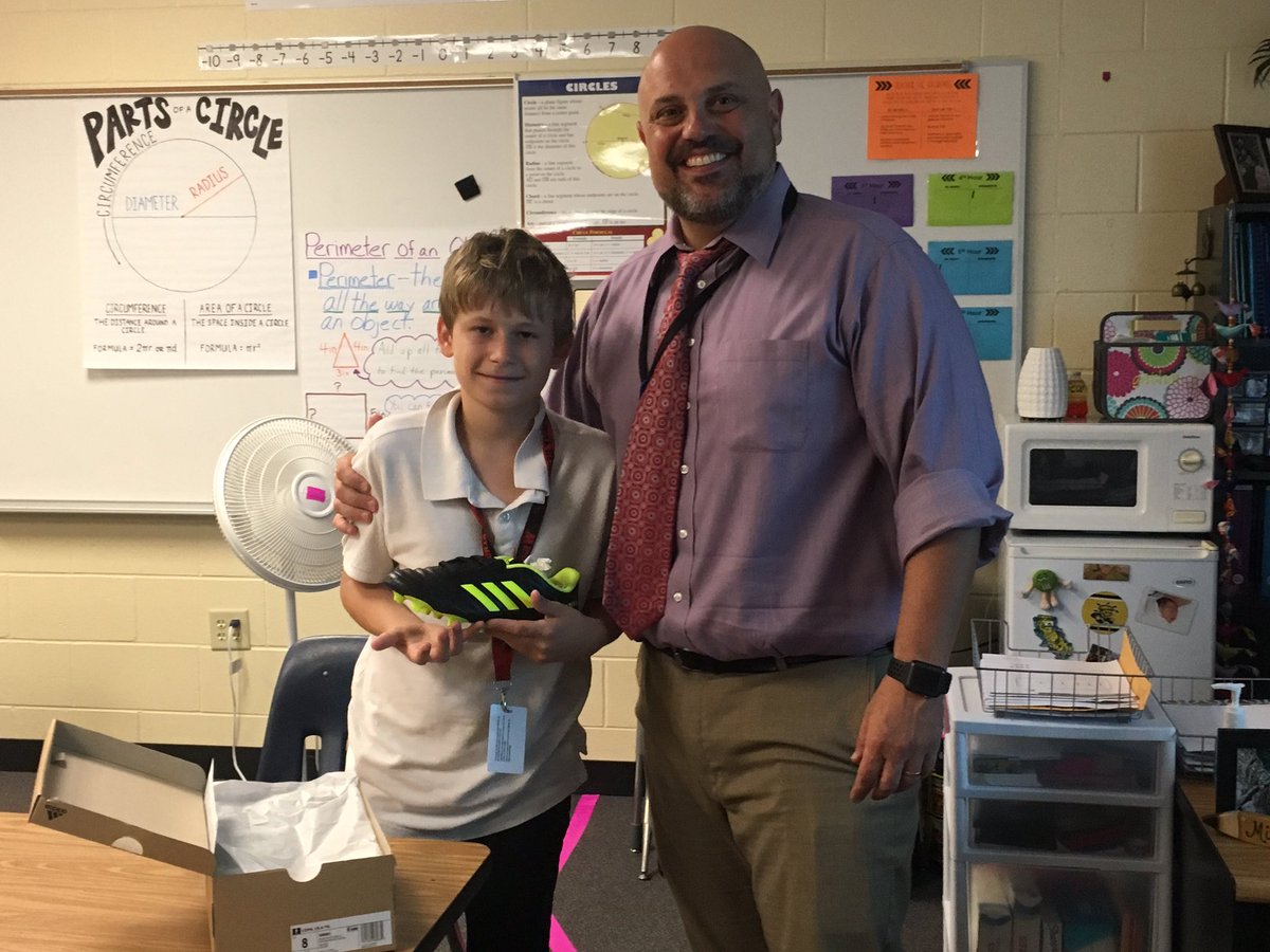 Thank you #DicksSportingGoods #EastWichita for helping support @WichitaUSD259 students by helping us get him a pair of soccer cleats for #IntramuralSoccer #SportsMatter #ProudStudent #WPSProud #WPSFutureReady