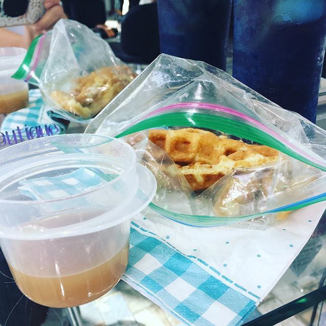 #chaffle sticks for breakfast on the go with a small dipper of melted butter and lankato monk fruit syrup.  So fab and satisfying. Down 8 lbs. since starting with chaffles for breakfast.  Hurrah! My weight loss stall is broken!!!! #ketobreakfast #ketowor… ift.tt/2LzaUM2