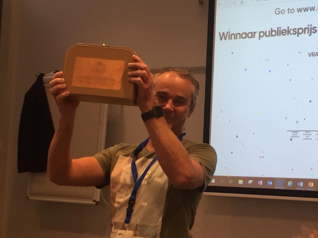 3e prijs 🏆 van de vakjury #IFV  kennisevent “geen woorden maar data” met ons dashboard dekking &amp; spreiding brandweerzorg #VNOG