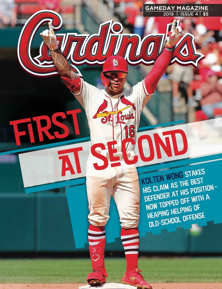 Cardinals's tweet photo. 👏 GIVE 👏 HIM 👏 THE 👏 GOLD 👏 GLOVE 👏 ALREADY!

Retweet this for you chance to win an autographed copy of @CardsMagazine https://t.co/ysNw5Vqfww