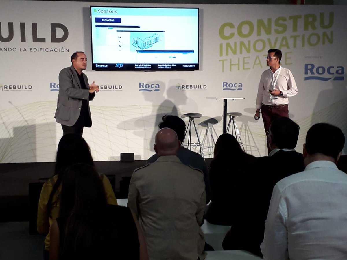 Como implantar #BIM con #BIM360. Te lo hemos contado hoy en #REBUILD2019 y te lo contaremos mañana y pasado en nuestro Stand E532. ¡Visítanos!