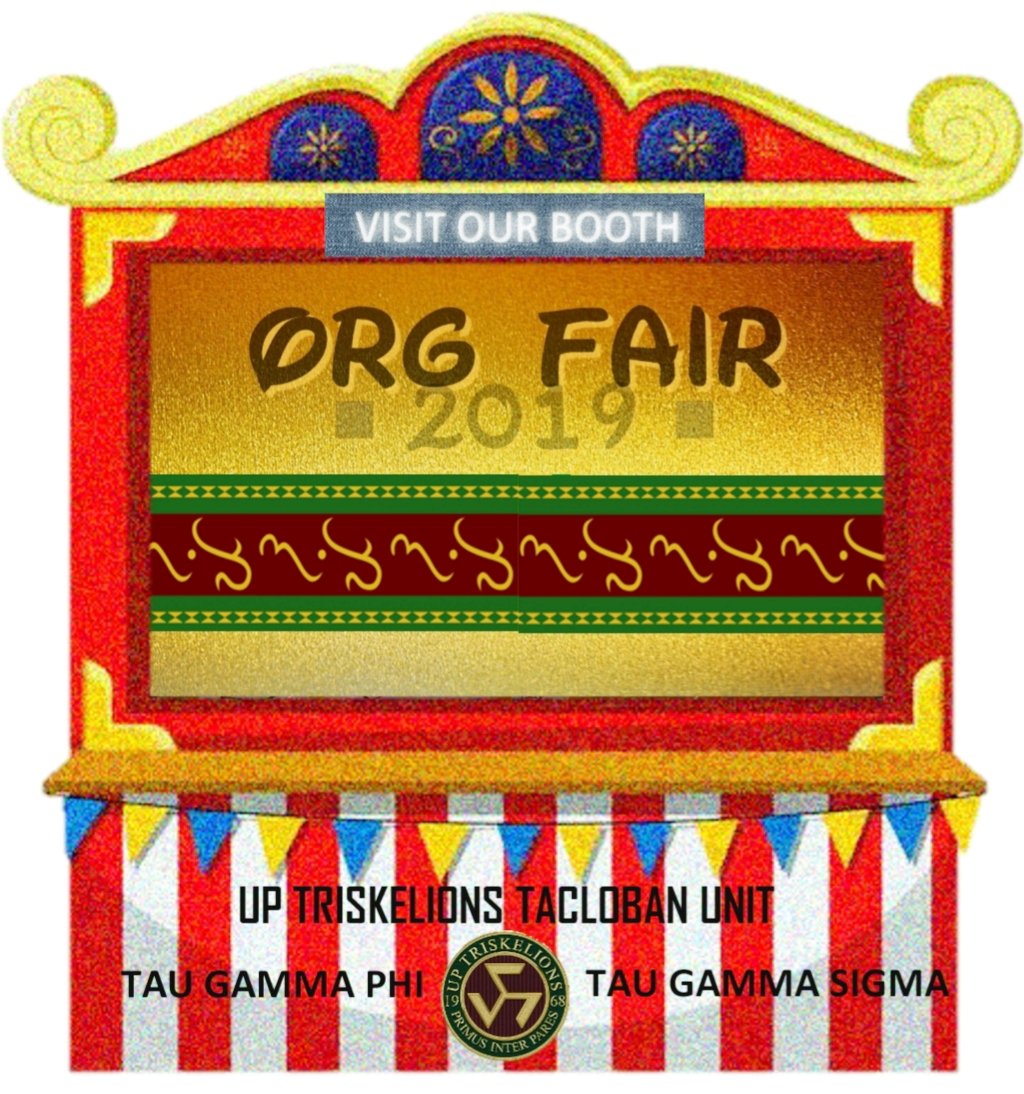 uptriskelions's tweet image. Visit our booth later 🖤💛

#ORGFAIR2019
#UPTRISKELIONS