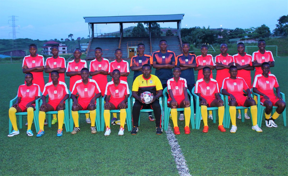 OfficialFUFA's tweet photo. #COSAFAGirlsU17
Here is a group photo of the Uganda Girls U17 Squad traveling to Mauritius for COSAFA Girls U17 Championship https://t.co/mIBicgSnae