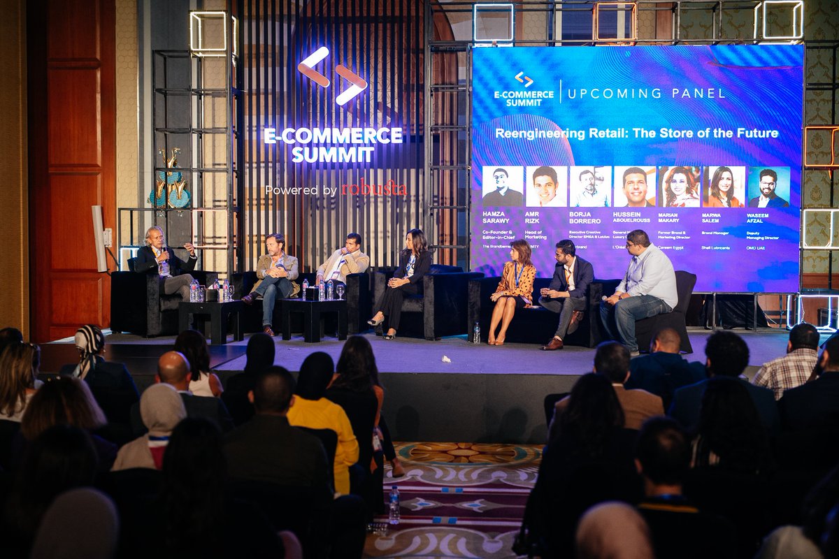 EcommSummitEG's tweet photo. And it’s a wrap! We are very thankful to everyone who participated today and everyone who shared their valuable feedback with us for a stronger and more impactful #ECommerceSummit20.
We look forward to having you all there next year! #ECS19 https://t.co/qWaL8ycd90