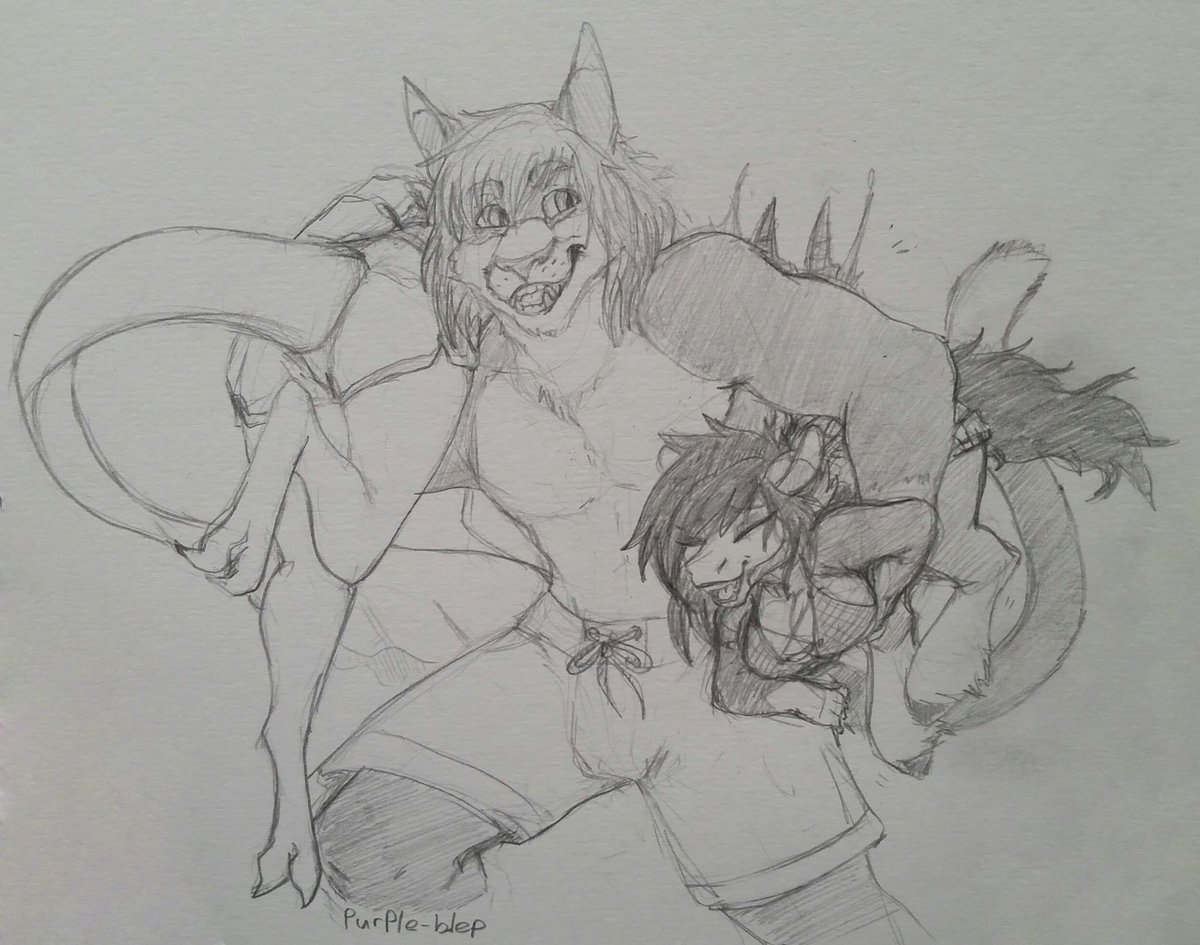 XavsFurryStuff's tweet photo. Hello, I'm Xav and I'm always tired. Here's my favorite dumbass who shares my name and is a giant dad ;w; https://t.co/Y9CHwGWHmT
