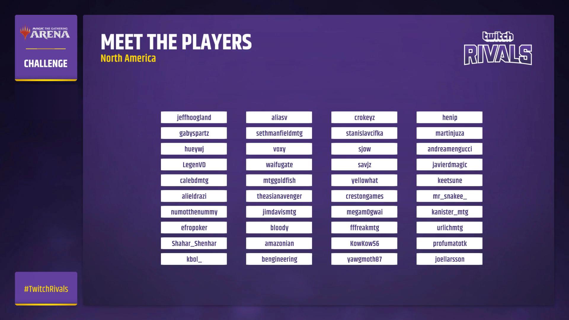 Twitch Esports on Twitter "Meet the 40 streamers facing off in today’s