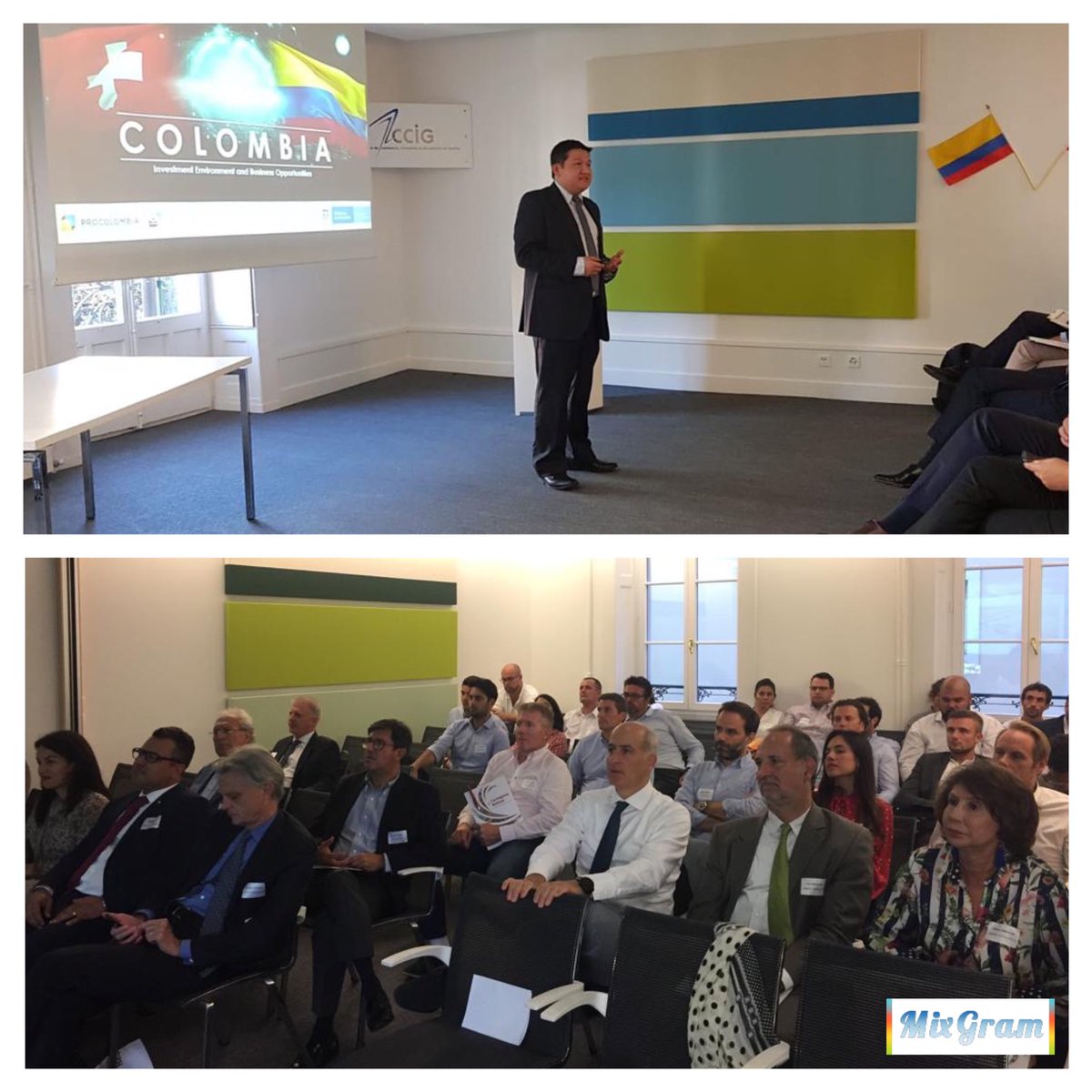 Paola Garcia (@paogbarreneche) on Twitter photo .<a href="/PROCOLOMBIACO/">PROCOLOMBIA</a> realiza el primer seminario con agencias de promoción de inversión regional en Suiza #giraapriseuropa2019 + de 30 empresarios interesados en las oportunidades de Colombia y sus regiones! <a href="/PaoGBarreneche/">Paola Garcia</a> <a href="/FlaviaSantoroT/">Flavia Santoro Trujillo</a> #InvestinColombia .<a href="/PROCOLOMBIACO/">PROCOLOMBIA</a> realiza el primer seminario con agencias de promoción de inversión regional en Suiza #giraapriseuropa2019 + de 30 empresarios interesados en las oportunidades de Colombia y sus regiones! <a href="/PaoGBarreneche/">Paola Garcia</a> <a href="/FlaviaSantoroT/">Flavia Santoro Trujillo</a> #InvestinColombia
