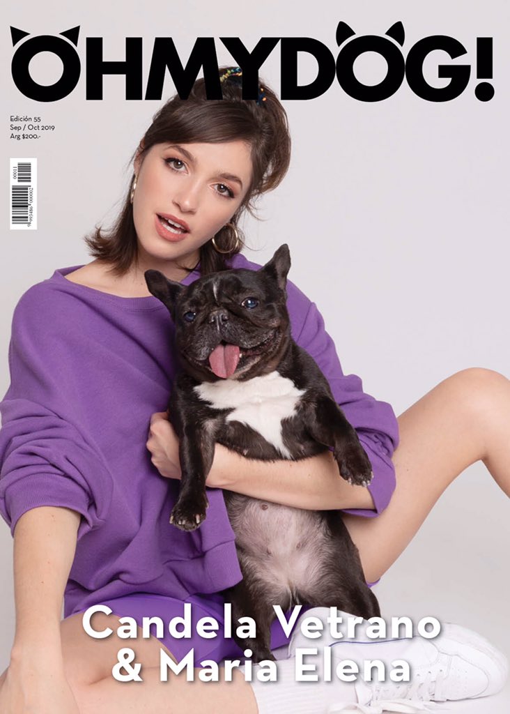 Maria Elena y <a href="/Candevetranok/">CANDELA VETRANO</a> son las chicas de tapa de la última #OHMYDOGmag 💜🙌🏼