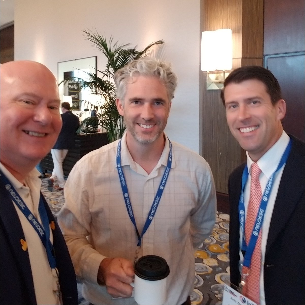 TexmarkInc's tweet photo. Consortium Partners representing! #rotf #RefineryoftheFuture #iot @cbtechinc @Flowserve @NIglobal @HPE_IoT @Inteliot https://t.co/NfWsp2WLzU