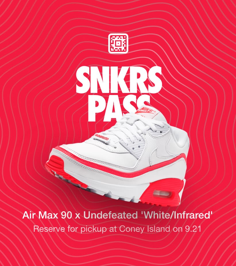 SNKRS PASS: Nike Air Max 90 