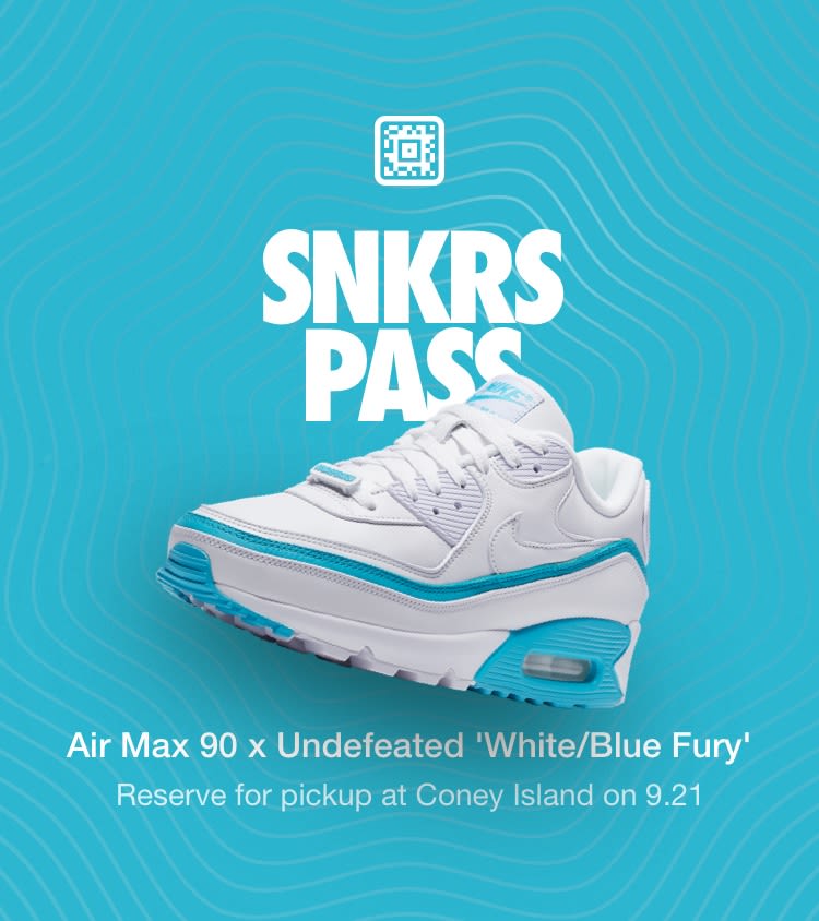 air max 9 undefeated white blue fury