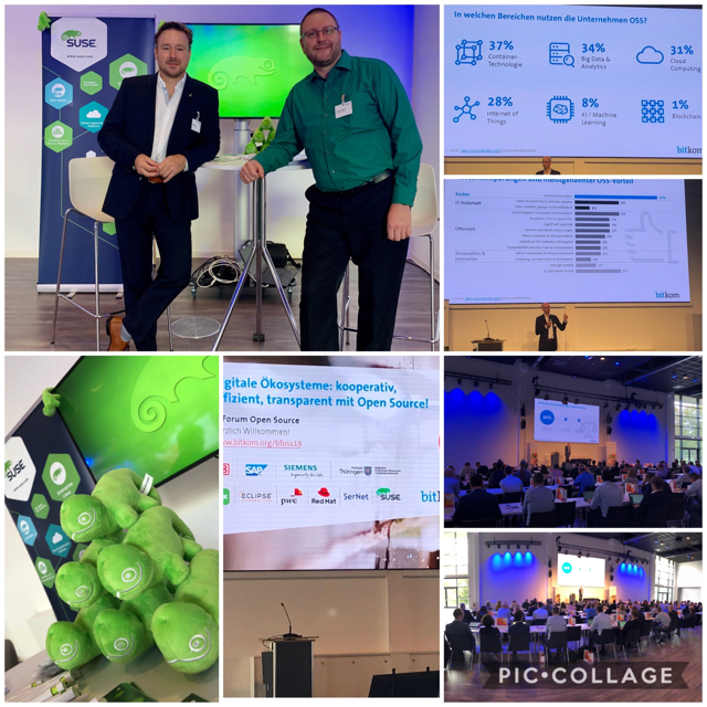 SUSE_DACH's tweet photo. @Bitkom_Software
Vielen Dank für die Organisation der #bfoss19. Einen guten Heimweg und wir sehen uns hoffentlich nächstes Jahr wieder! @SUSE_DACH https://t.co/6B5cEKsgEE