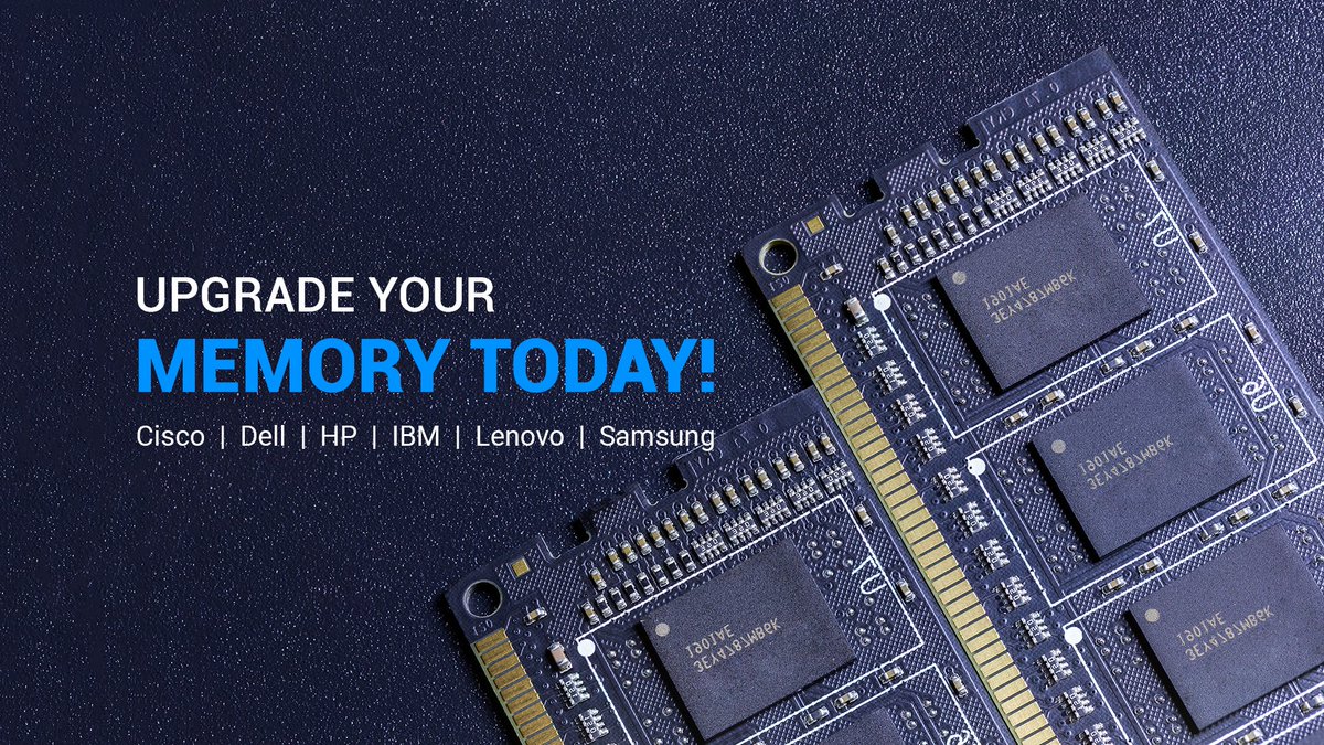 MemoryClrnc's tweet image. Upgrade your #laptopmemory #desktopmemory #servermemory today!

Our most Featured Category at #MemoryClearance is #Memory.

Buy now: memoryclearance.com/memory.html

#MemoryOnline #California #UnitedStates #USA #IT #Cupertino #shippingworldwide #ComputerHardware #InformationTechnology