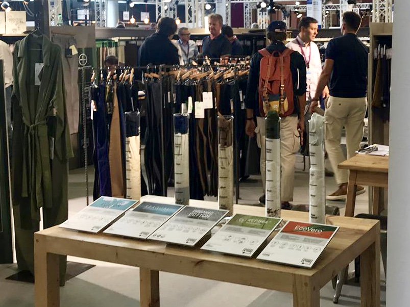 tsantanderina's tweet photo. #PremiereVision. Be the change you want to see in Fabrics.
#textilsantanderina #santanderinagroup #ts #tsmoda #enjoyfabrics #sustainability #paris #fabrics https://t.co/atcGWHD4Sv