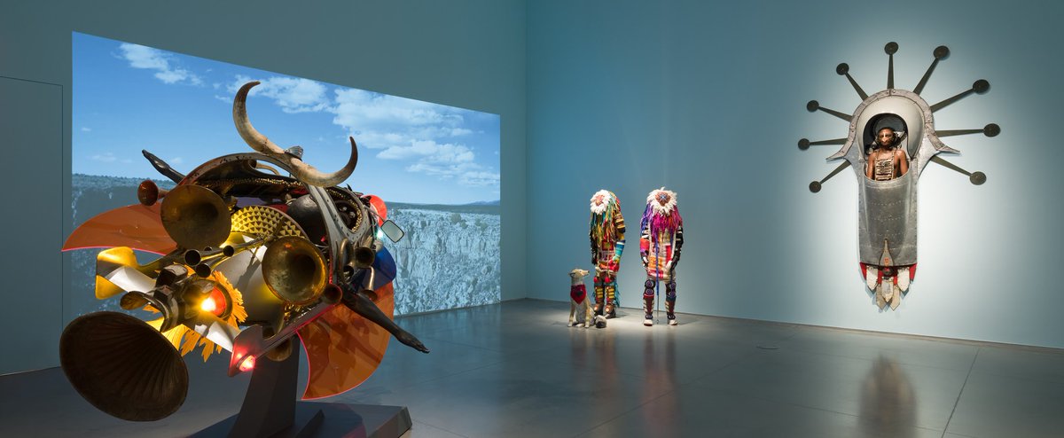 tiffanygholar's tweet photo. RT @Ford_Gallery: “Surprisingly hopeful": #UtopianImagination’s futuristic vision makes @sarahecascone’s must-see list in @artnet! Show is now open to the public https://t.co/FED1IT3Z1K https://t.co/gZNNff8U8l