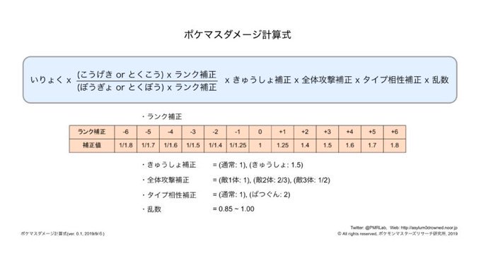 ポケマス 計算