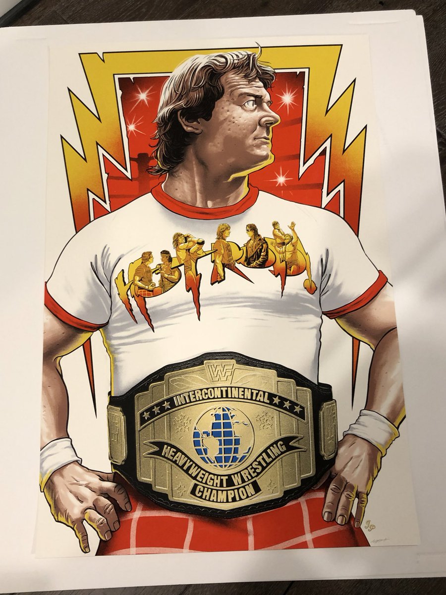 TheBlotSays's tweet photo. One of my favorite prints of the year is βHot Rodβ Rowdy Roddy Piper by @GhoulishGary! I was lucky to score 1 at MondoCon. Piper is one of my all time favorites. The printβs huge too!
#WWE #RowdyRoddyPiper #RoddyPiper #GhoulishGary #GaryPullin #mondocon #mondocon5 #mondocon2019 https://t.co/eojFjO0Rvh