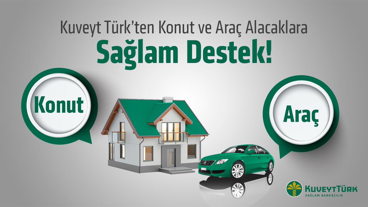 Ev veya araç sahibi olmak isteyenlerin hayallerine kavuşması tüm vade seçeneklerinde konut finansmanı ve araç finansmanında kâr oranımızı düşürdük. 

Ayrıntılı bilgi: bit.ly/2kOed7H

#KuveytTürk #KonutFinansmanı #AraçFinansmanı