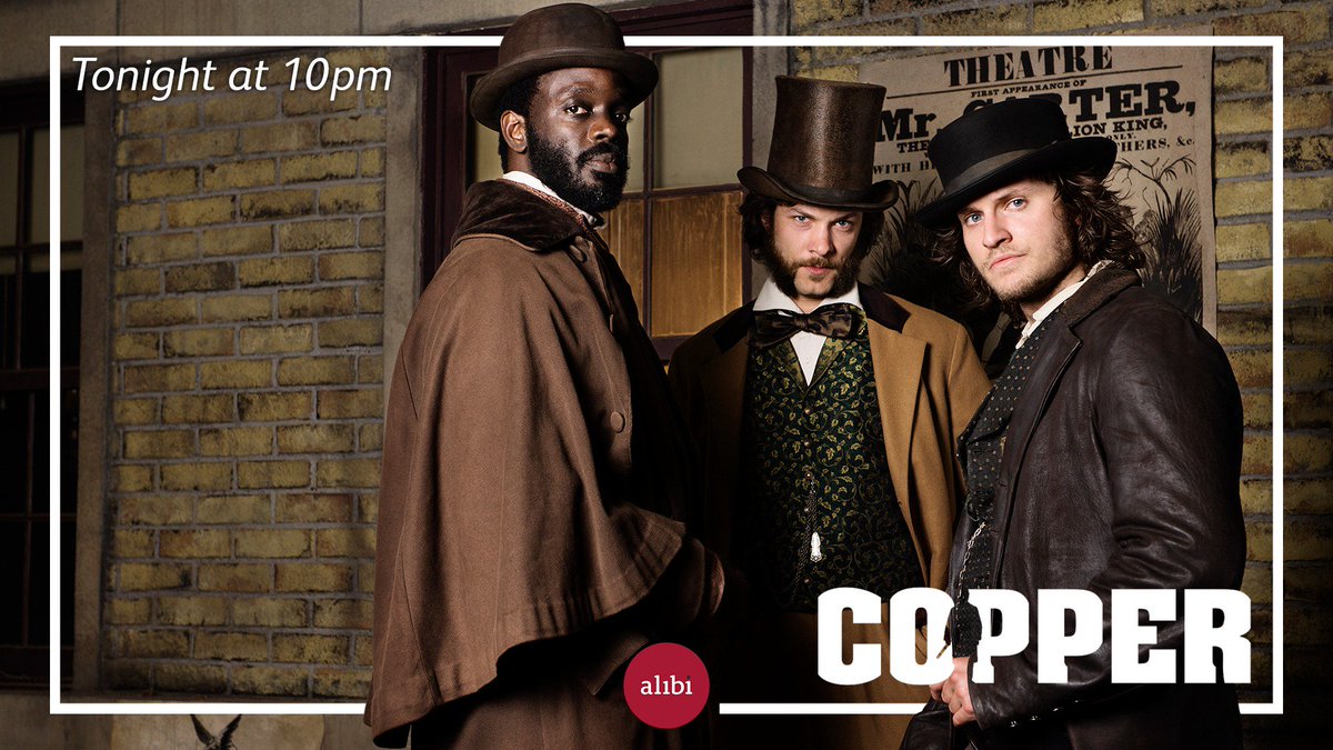 alibi_channel's tweet photo. New York has some new faces in the shape of high-society members in tonight's #CopperTV https://t.co/FtkWMAH9aC