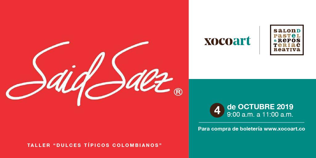 Said Saez y su marca personal, llegan con su taller: DULCES TÍPICOS COLOMBIANOS
Dulce tropical : Mangos verdes, Papaya, Ciruelas pasas, Azúcar.

Compra su boleta para este increíble taller en:  xocoart.co/producto/talle…