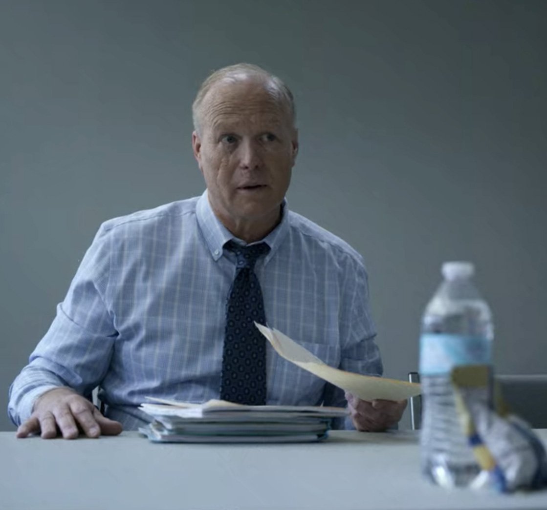 netflix's tweet photo. It has come to my attention that Bill Fagerbakke, who plays Detective Pruitt in Unbelievable, also voices Patrick Star on SpongeBob SquarePants!

And that, my friends, is what you call “range” https://t.co/GP3y4LHbLo