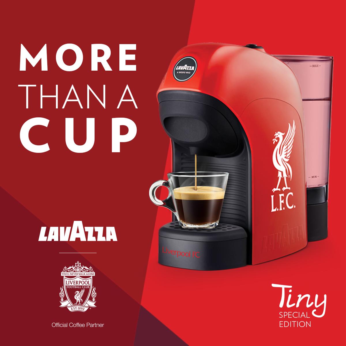 Liverpool FC Retail on X: European nights are back for the Reds! Nothing  tastes better than a Cup, enjoy yours with the new Lavazza Tiny Liverpool  FC Edition. Available now –