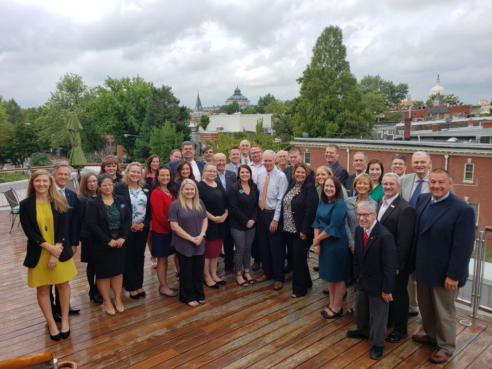 WICULeague's tweet image. Hike the Hill 2019 is in full swing! Credit Union Activists have met this AM with @SenRonJohnson, @RepGwenMoore, and @repmarkpocan.
