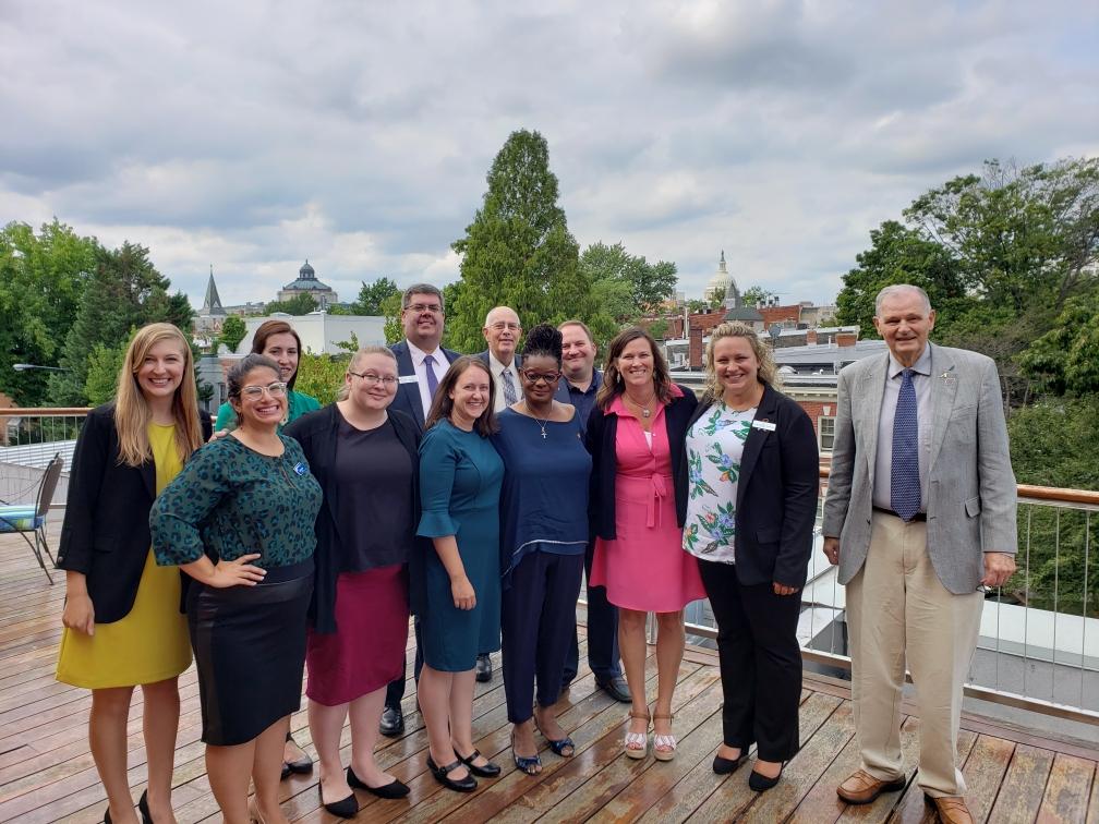 WICULeague's tweet image. Hike the Hill 2019 is in full swing! Credit Union Activists have met this AM with @SenRonJohnson, @RepGwenMoore, and @repmarkpocan.