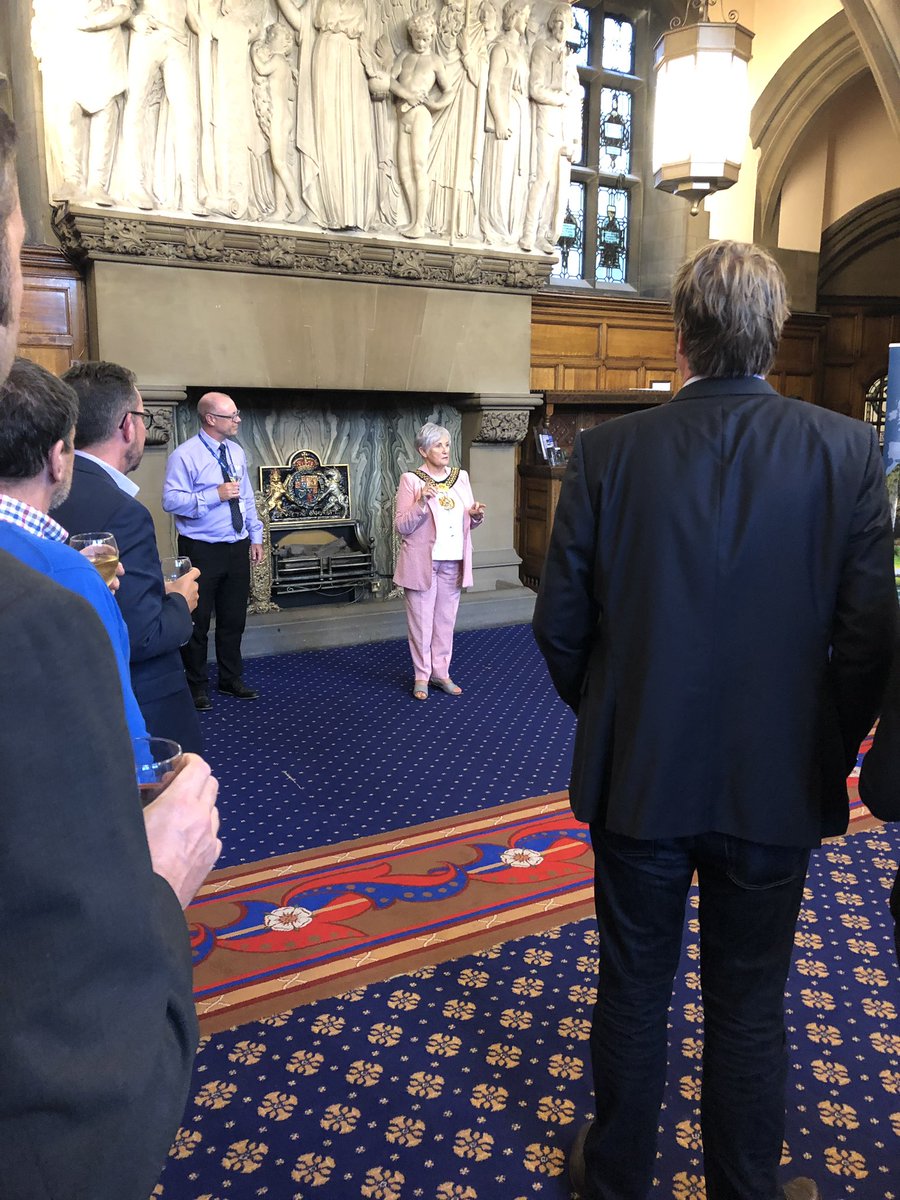 KCC_FWM's tweet photo. BEGIN partners drinks reception with the Lord Mayor of Bradford @BEGIN_NSR #BEGINproject @bradfordmdc https://t.co/TNCGYIQgqt