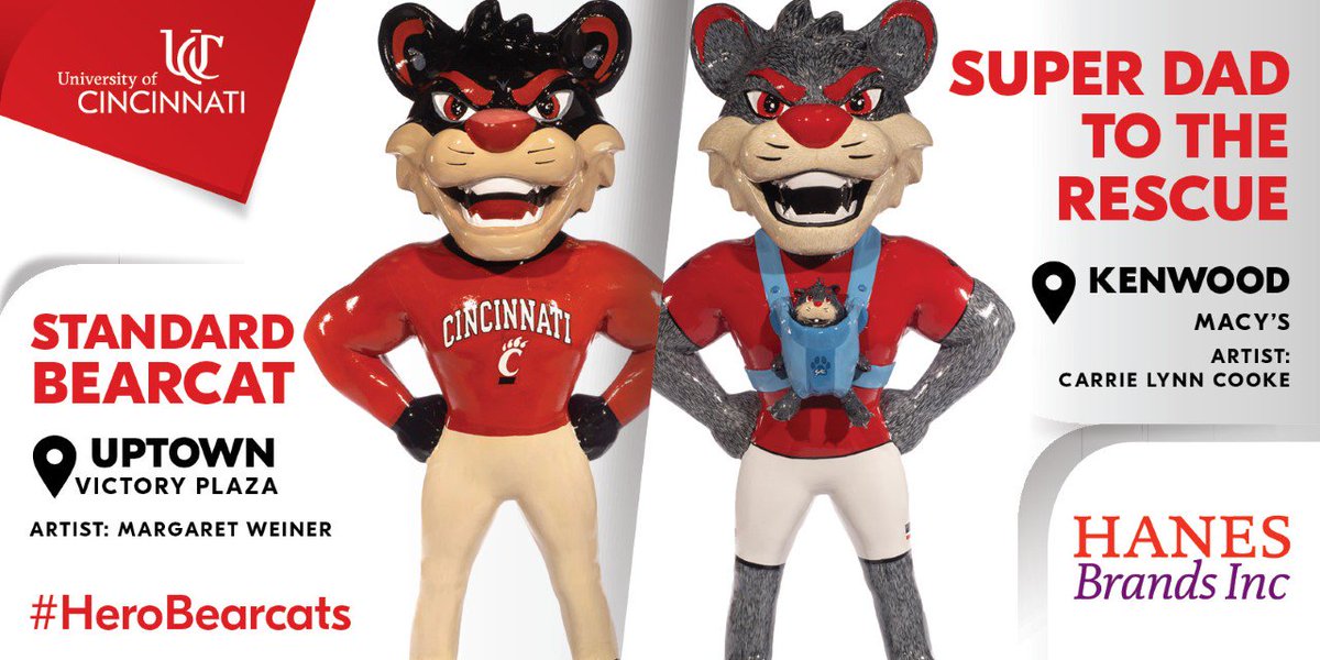Thank you to <a href="/HanesBrands/">HanesBrands</a> for their sponsorship of not one but TWO #HeroBearcats!