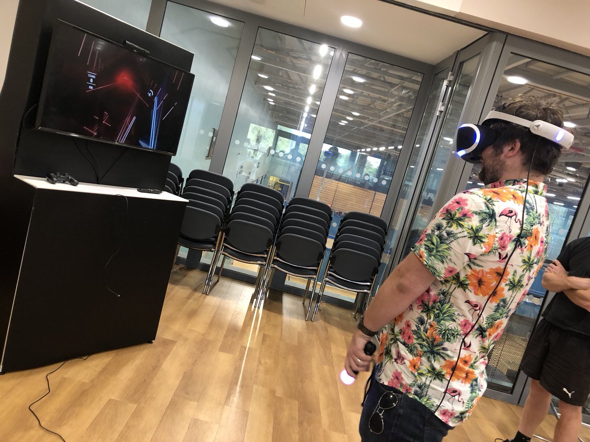 MediaCultureUoW's tweet photo. Our School of #Humanities Party is about to kick off for our #Freshers @universityarena. Food, drinks and games! #WelcomeWeek19 @FilmStudiesWorc @EngLitUoW @UoWriting https://t.co/80Xm29blJZ
