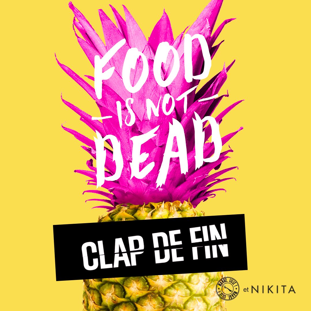 Clap de fin 🎬 
Food Is Not Dead, c’est déjà fini ! Une journée inspirante, riche en partage et en découvertes pour écrire le monde de la food de demain.

Merci à tous pour votre participation et restez connectés pour la suite !

#FIND2019 #conference #food #agence #communication