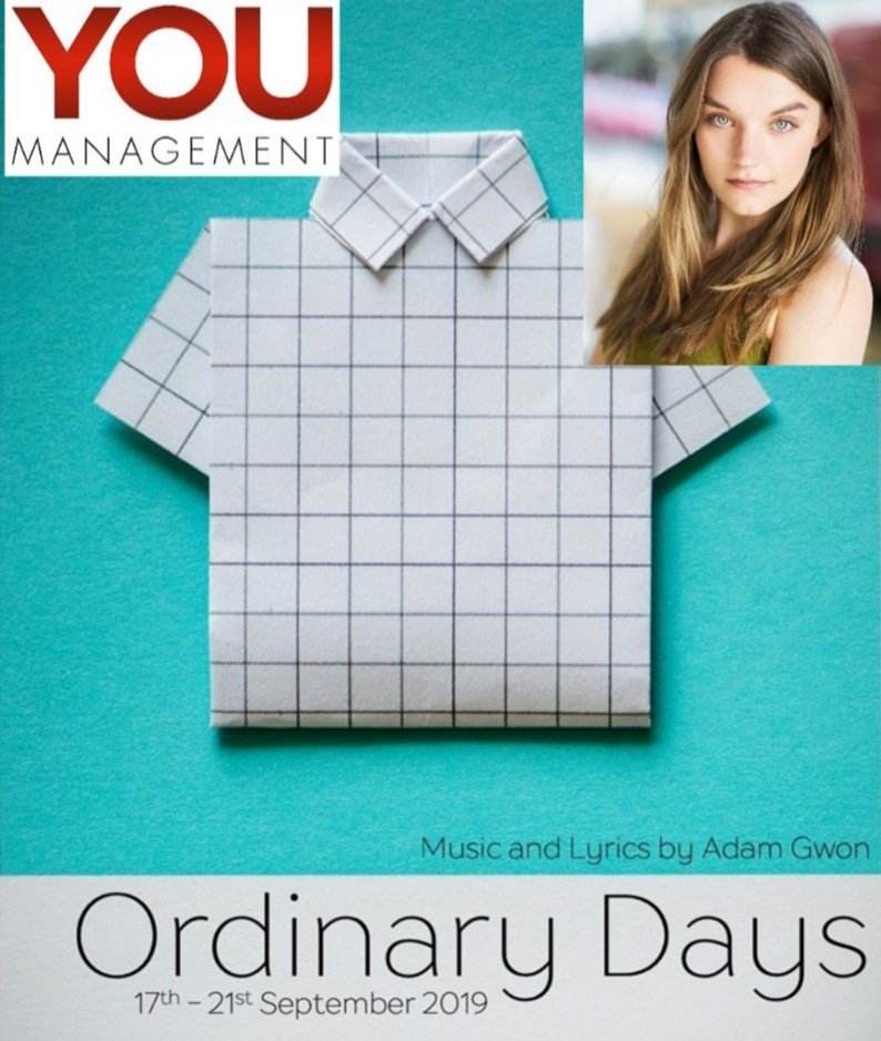 Break a leg! Charlotte George who is opening "Ordinary Days" tonight as "Deb" with <a href="/SLAMtheatreUK/">Ordinary Days - SLAM. theatre</a> #YOUmanagement #dowhatYOU❤ #onlyatYOU #musical #musicaltheatre 

Agent - <a href="/kiri_jerrett/">Kiri Jerrett</a> 
Graduate of <a href="/RoyalAcadMusic/">Royal Academy of Music</a>