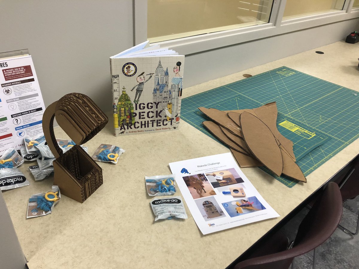 k_sensenbrenner's tweet photo. Toured the #markerspace @uindy  I’m so excited to be a part of bringing a @1stMakerSpace to #ThompkinsMS @twilhelmus @Indy_Computes #FlippingTheSwitch https://t.co/dE2unpN6KM