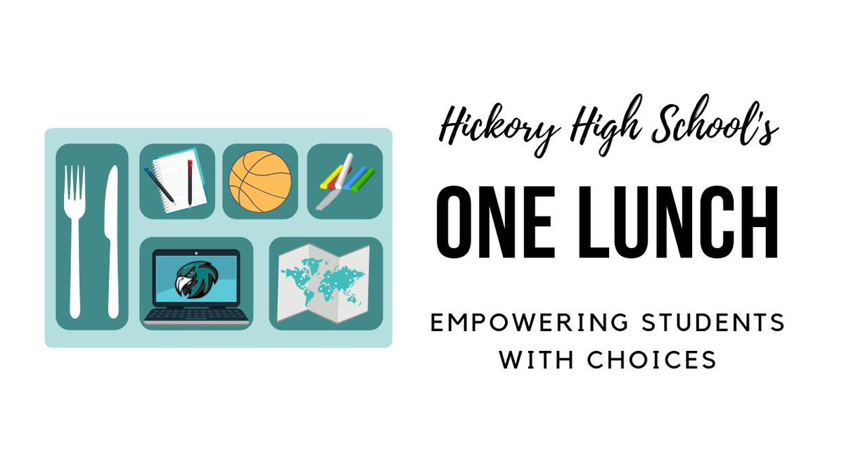 WeAreHickory's tweet photo. One Lunch is tomorrow and we can't wait! Check our our new One Lunch page for more information and to view our schedule of session opportunities! #WeAreHickory #ThisIsHowWeSOAR #EmpowerCPS #OneLunch
https://t.co/dQpUemIfuU https://t.co/G7RKh7KkBS