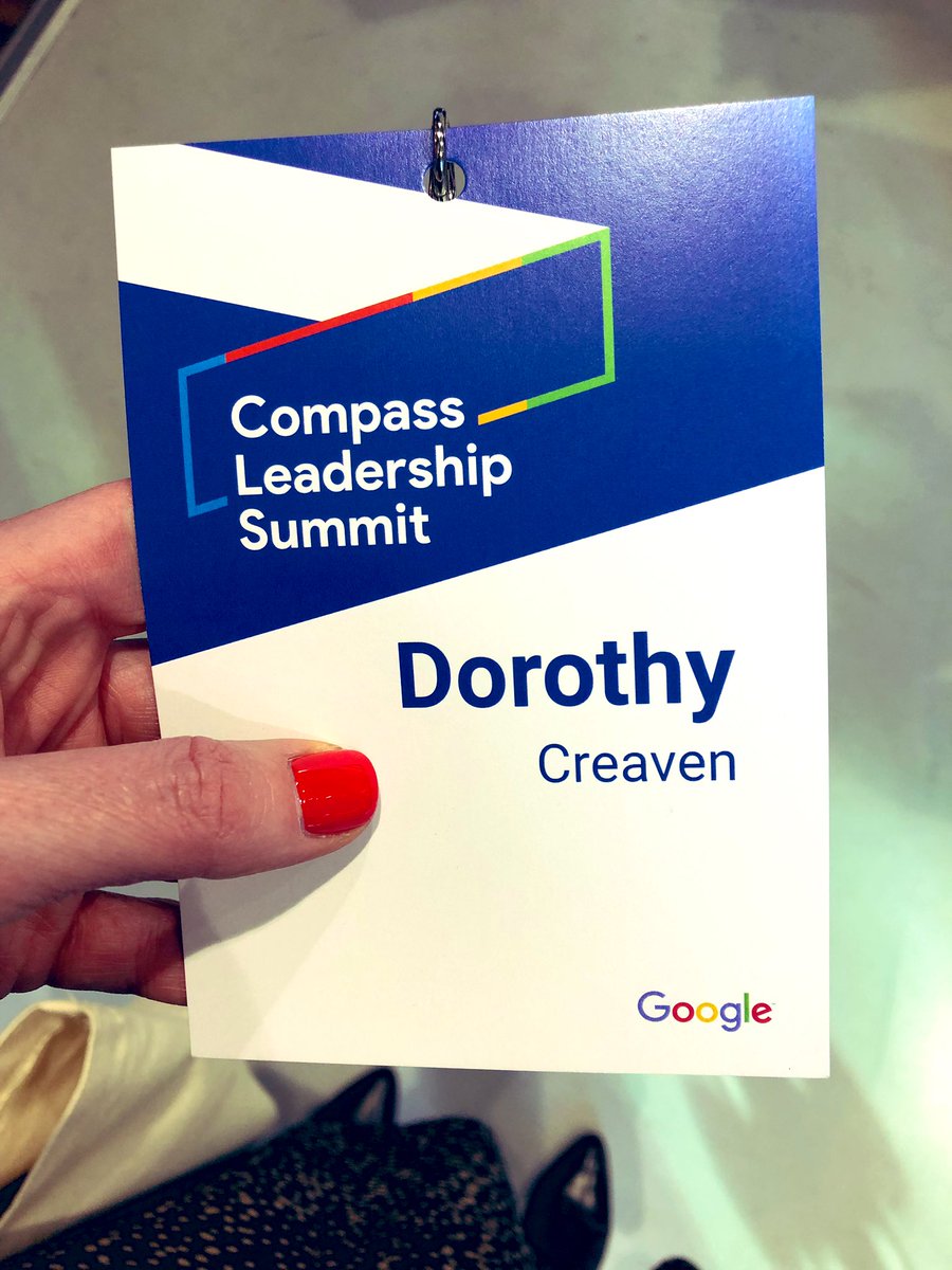 DorothyCreaven's tweet photo. Exciting evening ahead at @Google The Foundry for the #compass19 Leadership Summit in #Dublin https://t.co/Fernd86zxF