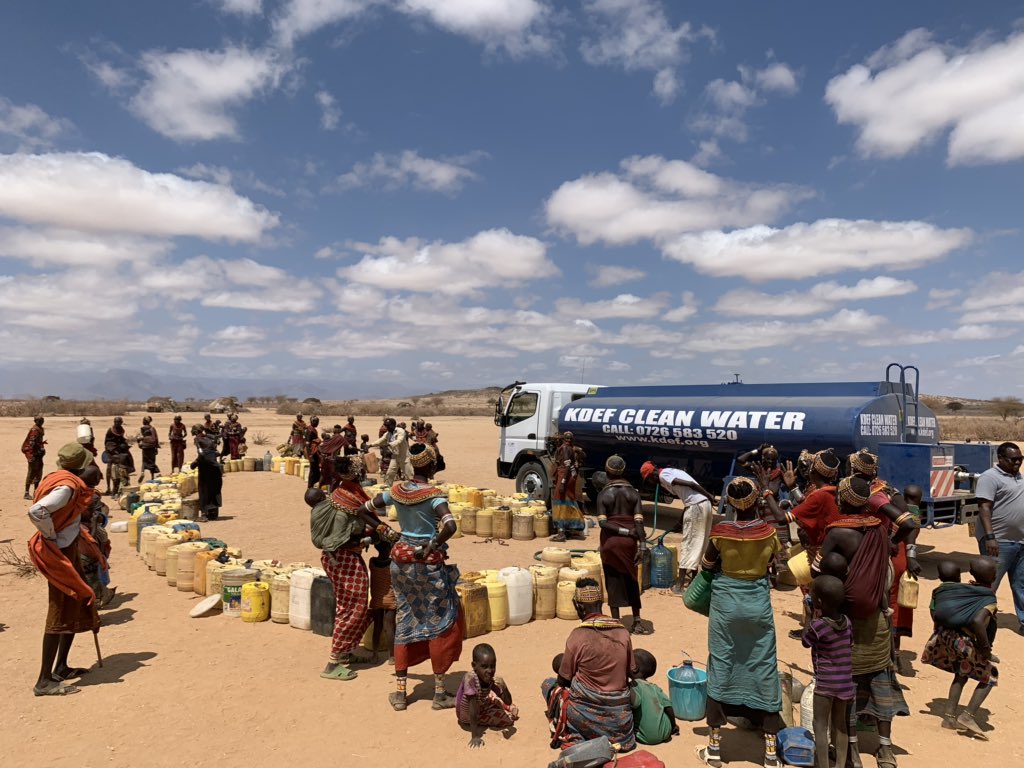We are dealing with water crisis in Marsabit County. Thousands of families are water insecure and more partners are needed. #WaterKeepersAlliance #WaterIsLife #Water #GOK #KOT #Laisamis