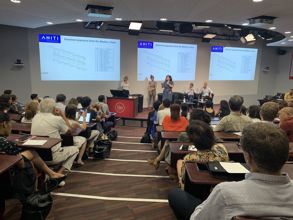 AiToulouse's tweet photo. Rencontre #3 go ! « Intelligence artificielle, diagnostic et maintenance prédictive dans l’industrie » par Louise Travé-Massuyès, directrice de recherche @LaasCNRS  et porteuse de la chaire #ANITI et Nathalie Barbosa Roa, data scientist and big data engineer @Continental_fr #AI https://t.co/VErGqYKqch