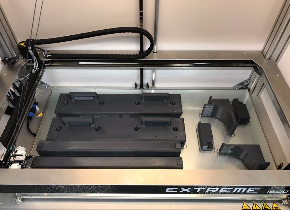 builder3Dprint's tweet photo. We use our own machines to optimise workflow! Earlier this week we have been 3D printing some extra tools to optimise the production process of the Builder Extreme and make production easier and more efficient. #3dprinting #tools #production #optimiseworkflow #builder3dprinters https://t.co/oK4wYaUAqG