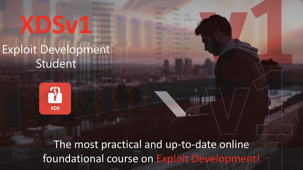 INEsecurity's tweet image. XDS may have student in the title, but it provides not only the fundamentals of Windows and Linux #exploitdevelopment but also covers advanced Windows and Linux #exploitdev techniques, as well as anti-exploit mechanism bypasses!
#ITSecurity #cybersecurity #InfoSec