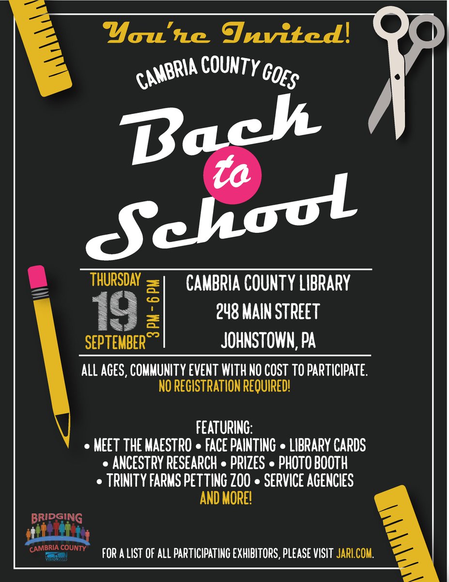CareerLinkCam's tweet photo. Come on down and see what Johnstown has to offer #careerlink #jobs #johnstown https://t.co/utL8363b6q