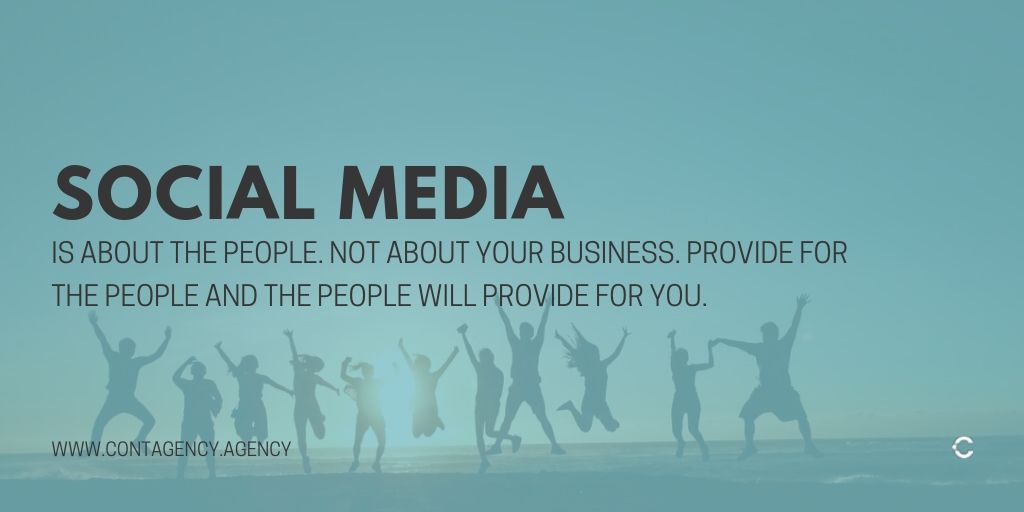 ContagencyA's tweet photo. If you want to succeed on social media, you need to show value and connect with your audience. If you do, they can become your most loyal customers. https://t.co/52mvkNxfur https://t.co/knBJcYS64g