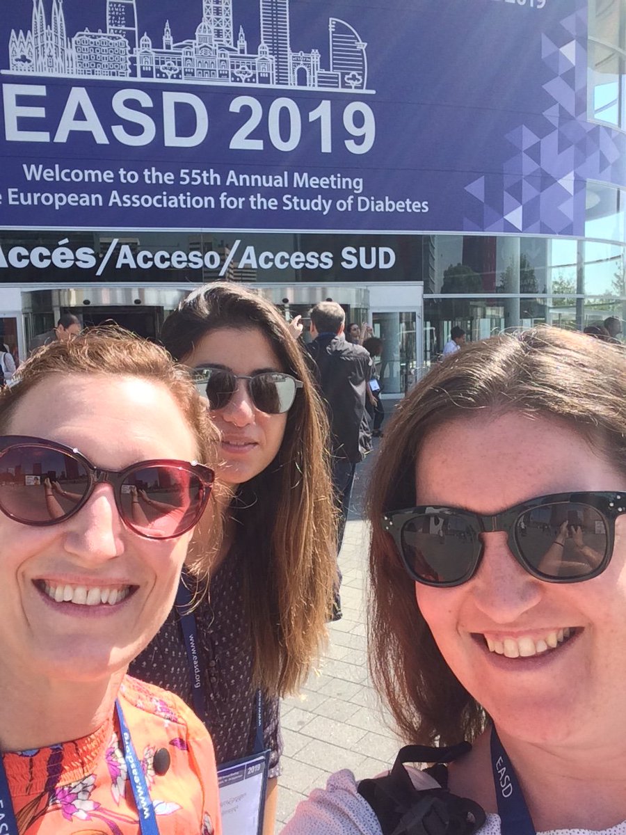 ceciliaethomas's tweet photo. Enjoying science, sun and meeting former colleagues at #EASD2019. Presenting my poster tomorrow at 13.15 on individual effects of gastric bypass surgery on longitudinal blood protein profiles @DIRECTdiabetes https://t.co/wXHcyH2yDA